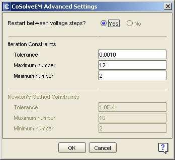 Analyzer - CoSolve CoSolve is a coupled Electrostatic-