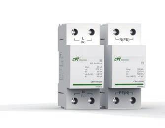 features Ifi = 50kA follow current interrupt rating. Multi-spark gap technology. Leakage current free.