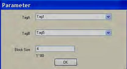 Now, Tag5 is copied to Tag1, Tag6 is copies to Tag2 and so on. Note: Maximum block size is limited to 80 tags EditValuetoTag: It is to edit tag value in run time from keypad.
