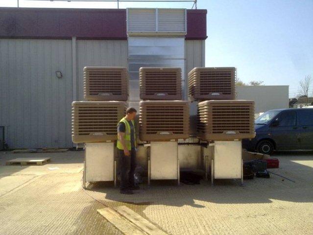 Air-Side Economization & Evaporative Cooling Limiting factors to high temp operation Higher fan