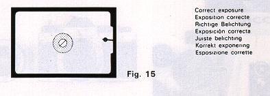 Move Film Advance Lever (11) to ''ON'' position (Fig. 12) 3. Hold your camera.