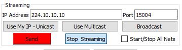 Follow the steps mentioned in previous sections to configure the network and camera. 3. Go to the Compression tab and click Use Multicast.