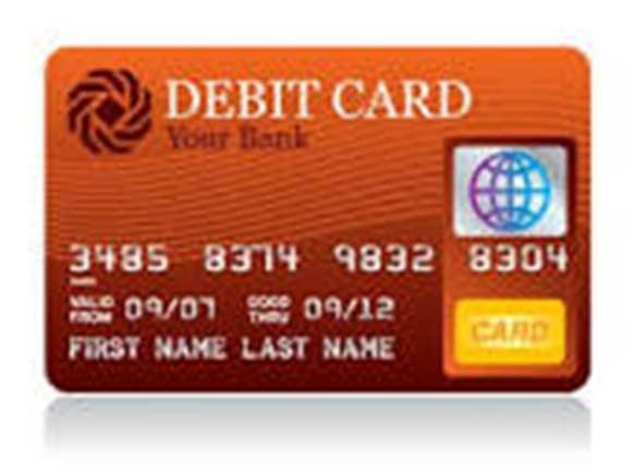 Debit Card A card issued by a bank allowing the