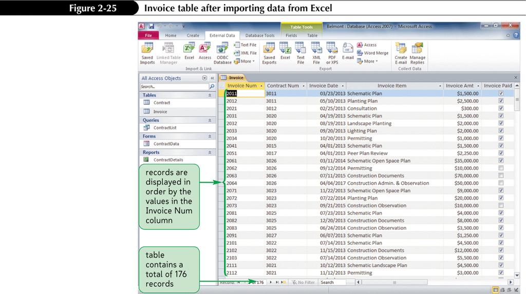 Importing Data from an Excel Worksheet