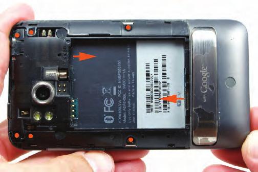 Step 1 Battery To begin disassembling the HTC Thunderbolt 4G, remove the back cover.