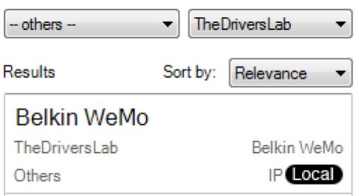 06/10/2013 V1.0.0 - Initial V1.0 Release Driver Installation Copy the Driver 1. Download and extract the.zip Driver files. 2. Copy the Driver file Belkin_Wemo_ip_thedriverslab_Belkin WeMo.
