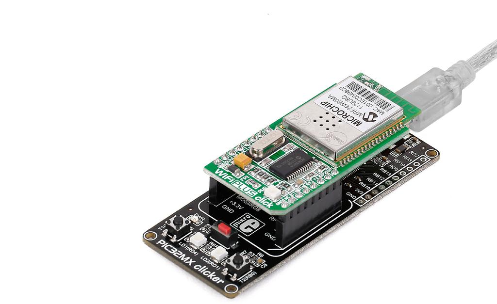 7. click boards are plug and play! Up to now, MikroElektronika has released more than 100 mikrobus compatible click boards. On the average, one click board is released per week.