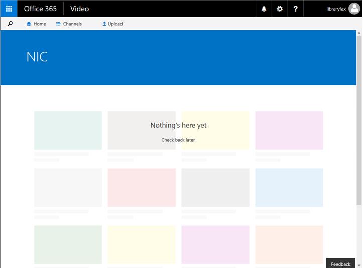 Video Office 365 Video is a great place to view and share videos from your organization. Share videos of meetings, presentations, courses, or training sessions.