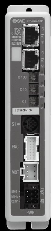 JXCE1/91/P1/D1 Series System Construction Electric actuators LEY/LEYG Series LEF