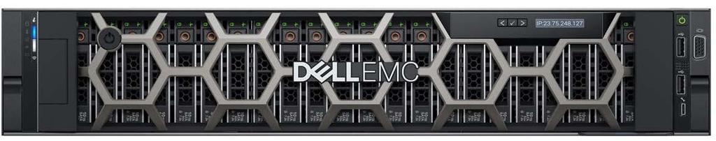 2.4 Dell EMC PowerEdge R740xd The Dell EMC PowerEdge R740xd is a 2-RU, two-socket server platform. It allows up to 32 x 2.5 SSDs or HDDs with SAS, SATA, and NVMe support.