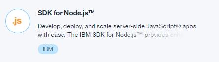 IBM Bluemix Create Node.js App Create a Cloud Foundry App (SDK for Node.