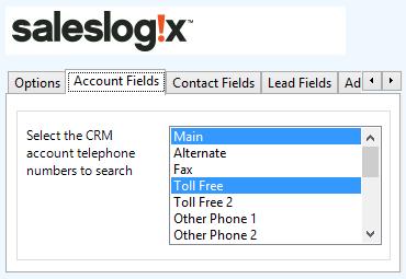 SalesLogix Contact Entities Field name Enabled?