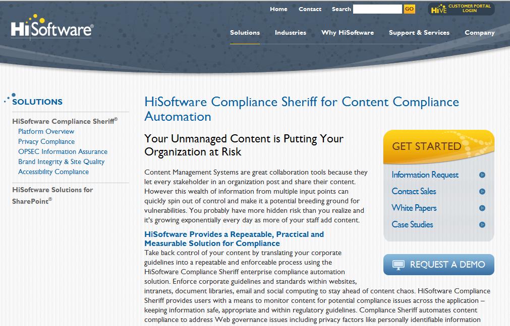 Compliance Sheriff / AccVerify Compliance Sheriff and AccVerify are commercial
