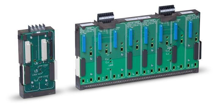 Benefits Modular design allows flexible installation. A T- type DIN rail is all you need to mount the power/controller carrier into place.