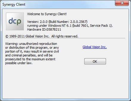 6.0 ACTIVATING DOCU-PROOF ENTERPRISE DOCU-PROOF ENTERPRISE INSTALLATION GUIDE To activate the Docu-Proof Enterprise application, Global Vision must provide the serial number in a license file format.