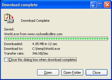 The file will begin downloading. 6.