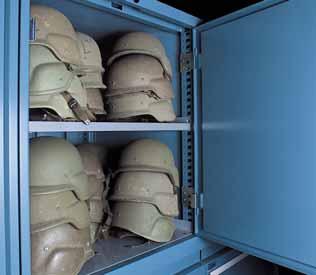In military applications, secure, organized and efficient storage is of the utmost importance.