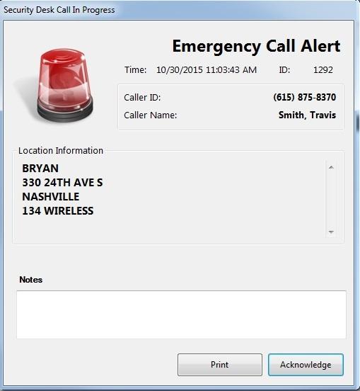 Dispatchers: Request caller provide location information.