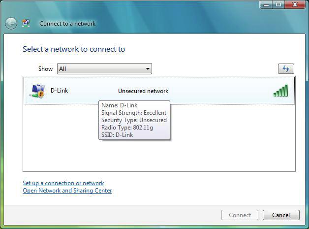 Follow these instructions: From the Start menu, go to Control Panel, and then click on Network and Sharing