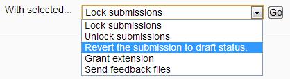 page. Brings you back to the table of student submissions info. Saves your new or updated feedback and grading on this student s page. Brings you to the next student s page.