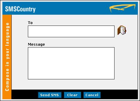 Sending SMS in your own Language Using this Desktop SMS Software, you can send SMS messages in your own language either using your language key board or conversion software.