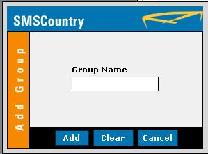 Creating and Managing Groups 1. Create a group to start adding your contacts. 2. Click Add button under Groups area to create a new Group. Add Group screen will appear. 3.