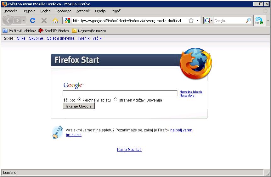 Spletni brskalniki Mozilla