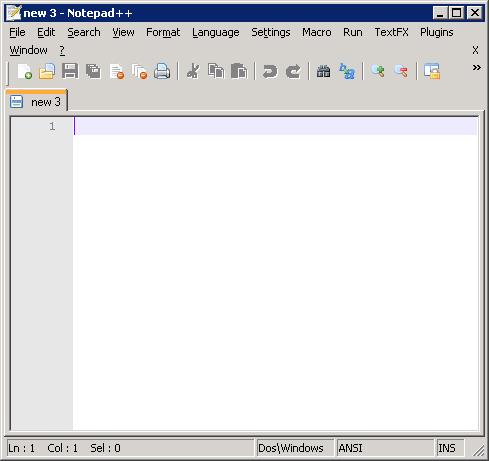 Urejevalniki besedil Notepad Notepad++ (Word, FrontPage,.