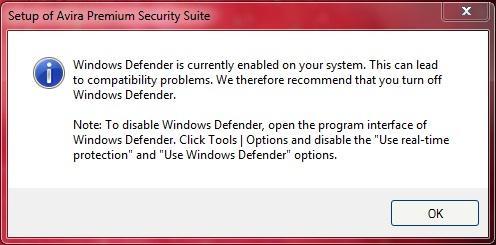 2.3 Bước 3 Chương trình đề nghị bạn tắt đi Windows Defender nếu bạn đang sử