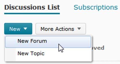 D 2 L Quickguide: Discussions Overview Discussions can be used to encourage peer interaction and conversations in your course.
