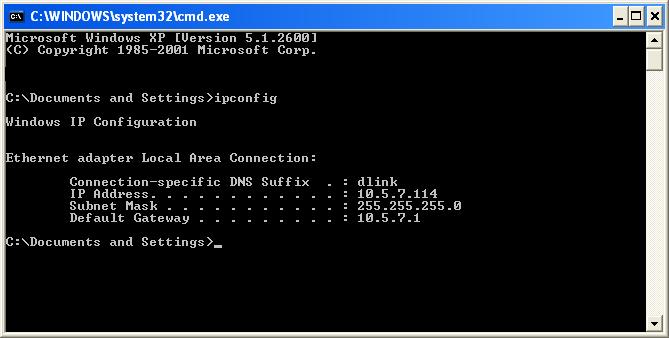 Appendix B - Networking Basics Networking Basics Check your IP address After you install your adapter, by default, the TCP/IP settings should be set to obtain an IP address from a DHCP server (i.e. wireless router) automatically.