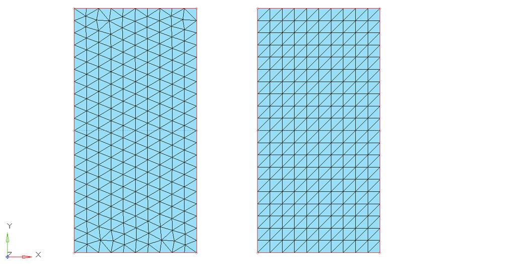 1) Mesh transition: In structural and fatigue analysis, rather than a uniform mesh, what helps is a small element size in the critical areas and a coarse mesh or bigger elements in general areas.