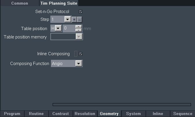 Geometry - Tim Planning Suite Geometry - Tim Planning Suite e.g.: Geometry - Tim Planning Suite (Set-n-Go) Large examination regions cannot be covered by a normal field of view (FoV) without distortions.