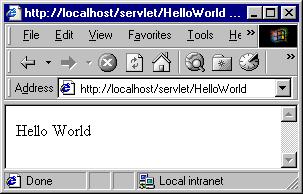 2.2 Basic Servlet Structure 41 Listing 2.2 HelloWorld.java import java.io.*; import javax.servlet.*; import javax.servlet.http.