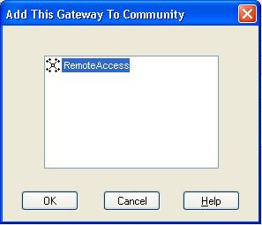 Required Gateway Settings In the window that opens, click