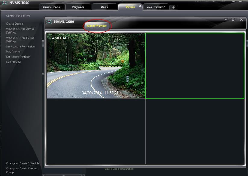 NVMS1000 User Manual 54 Click button on the upper right corner of the sub interface and then select Tab View to embed