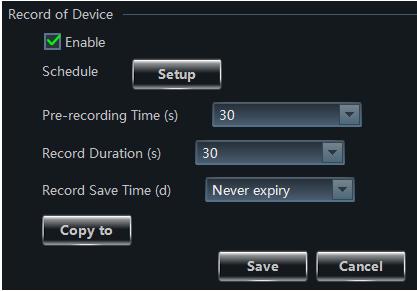 19 Click Image Display to enter the interface. 1 Create the camera s name and set up its display position on the OSD including the time stamp.