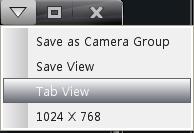 6.6 Talk and Broadcast 6.6.1 Talk Click button on display window or right click to pop up a menu bar.