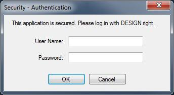 Configure Security Appendix D To rename a user, click the User cell to select it, and click again on the user name, then type a new user name.