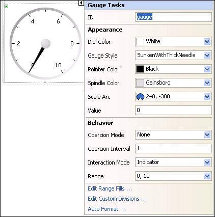 15. Select the NumericEdit control and drag and drop it into the bottom center table cell. 16. On the numeric edit smart tag, type numericedit for the name of the numeric edit ID. 17.