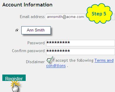 Registration screen will display automated message advising of email being sent to complete the registration process Step 4. From your email account, open the message from isite Support.