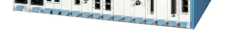 Wide range of I/O modules supporting multiple channels: up to 120 high speed data channels up to