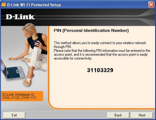 Section 3 - Configuration Personal Identification Number (PIN) If you want to connect using the PBC method, refer to page 14.