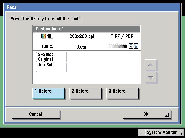 Documents can be sent by e-mail, I-fax, and fax, in a variety of file formats.