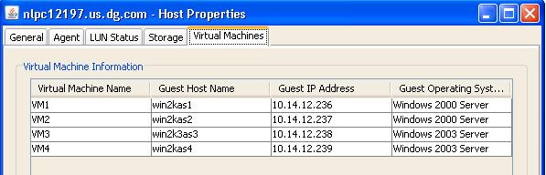 discovery New Navisphere for CX4 Virtual Servers VMware VMware VMware