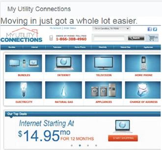 s can find Internet, TV, and electric providers in their area, they can compare local providers and prices and sign up for