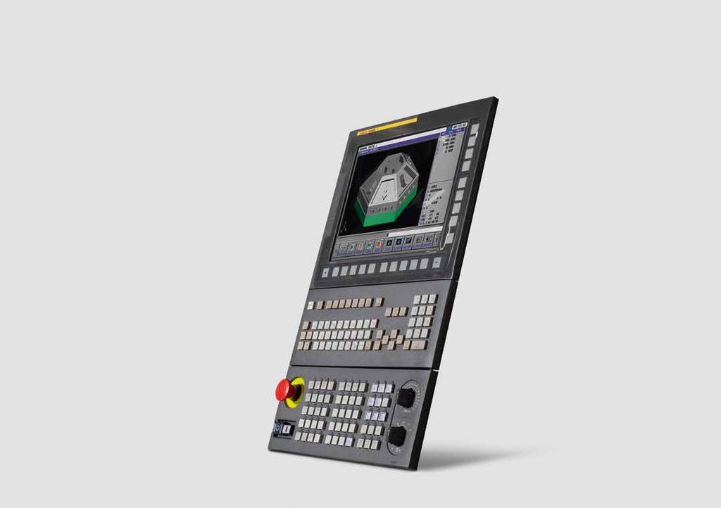 Configure your CNC Each FANUC CNC series offers a diverse range of panels and screen solutions.