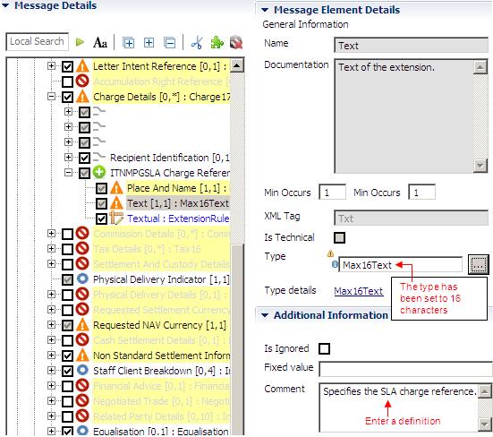 Usage Guideline Editor for MyStandards 3.11.2 Scenario 2: Fixed Value and Code List There is a requirement to be able to optionally specify information about "order sequencing" in the message.