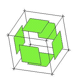 05 at ( 0, 50, 0) using LMB to create horizontal split, and click Dismiss NOTE: The block is made up of edges and vertices (in contrast to curves and points for the