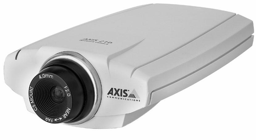AXIS 210 - Product Features 5 Product Features The AXIS 210 and the AXIS 211 are part of the new generation of fully featured Axis Network Cameras, both being based on the AXIS ARTPEC-2 compression